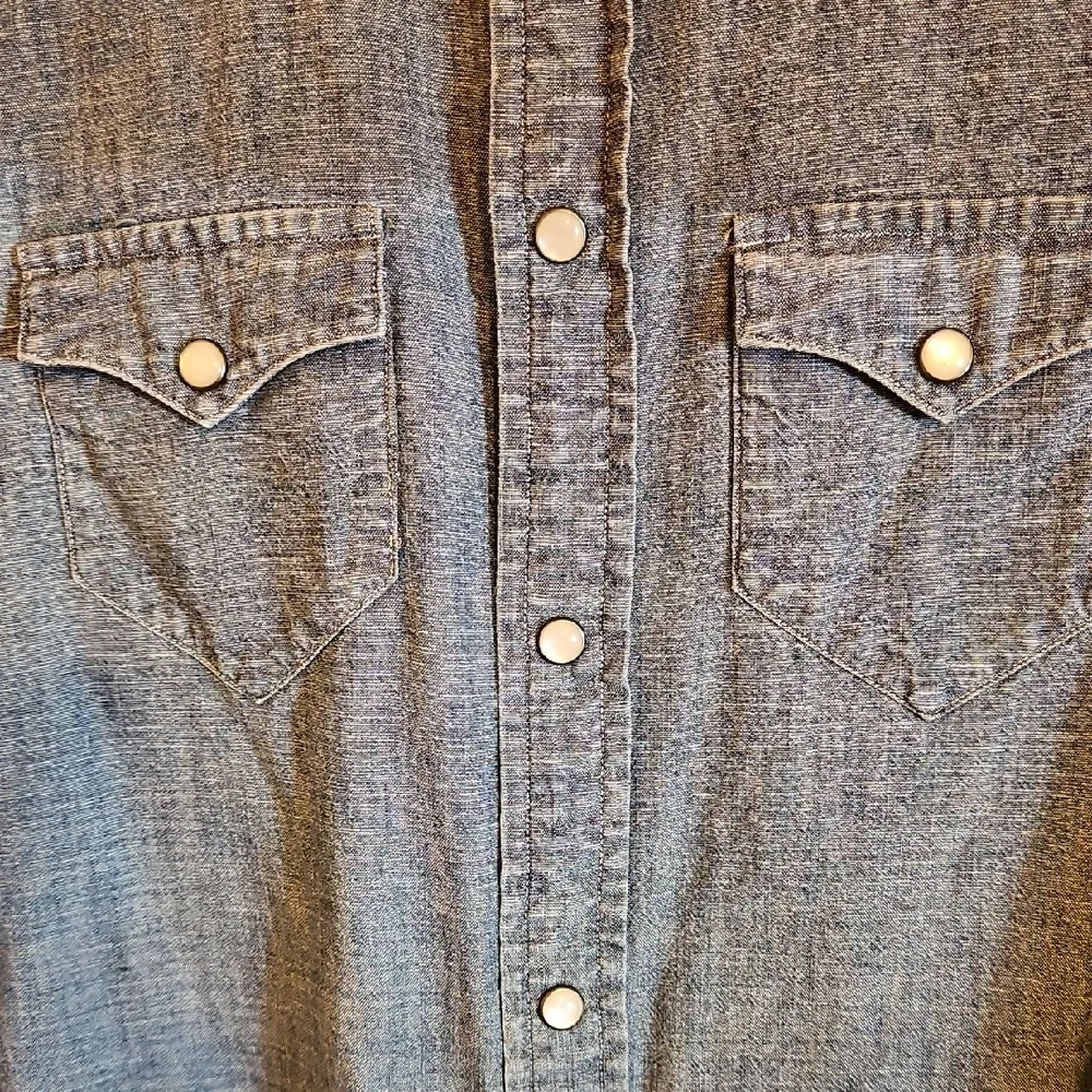 Polo by Ralph Lauren Denim Shirt with Navy Accents - Picture 4 of 7